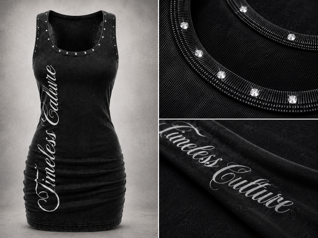 Timeless Culture Script Dress