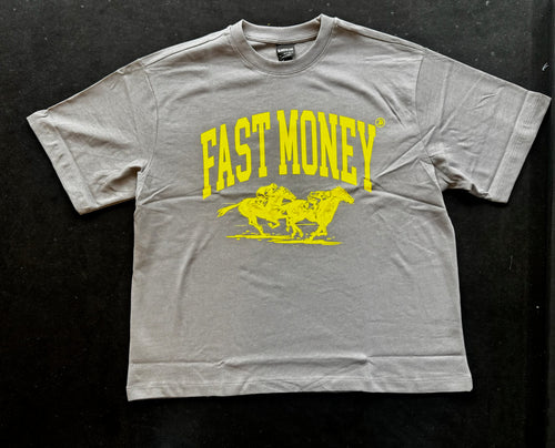 BLACK ISLAND  Fast Money Oversized T-Shirt